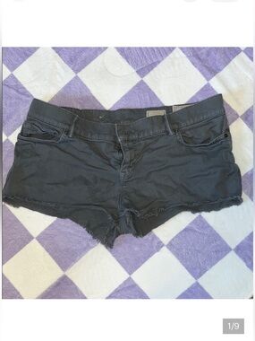 Vintage All Saints Charcoal Jean short Shorts